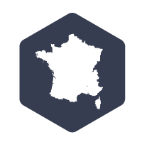 Map showing france location